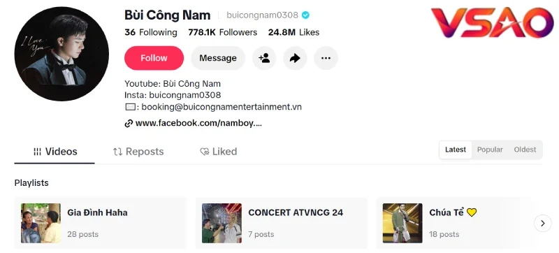 Bùi Công Nam: Hồ sơ, sự nghiệp sáng tác và hoạt động âm nhạc