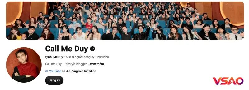 YouTube: Call Me Duy