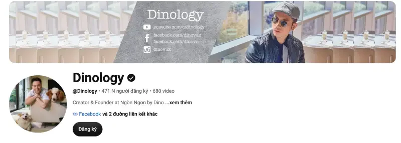 Youtuber Dino Vũ