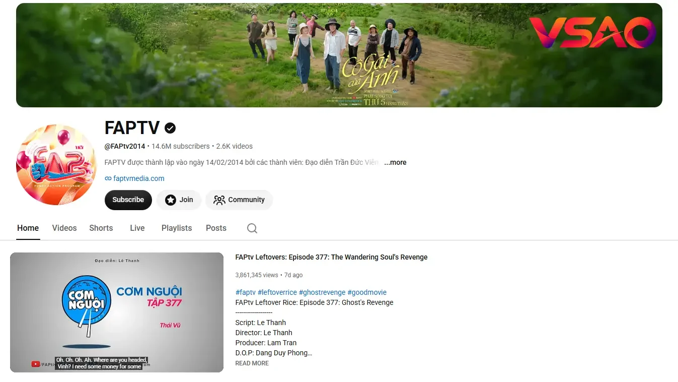 YouTube FAPTV