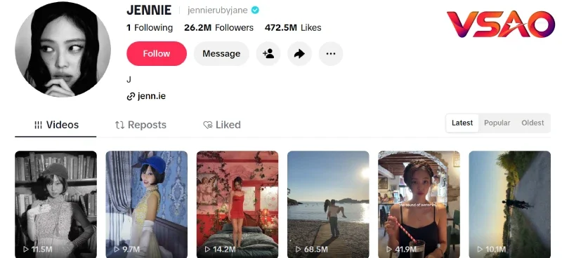 Jennie: Hồ sơ, sự nghiệp cùng BLACKPINK và hoạt động cá nhân