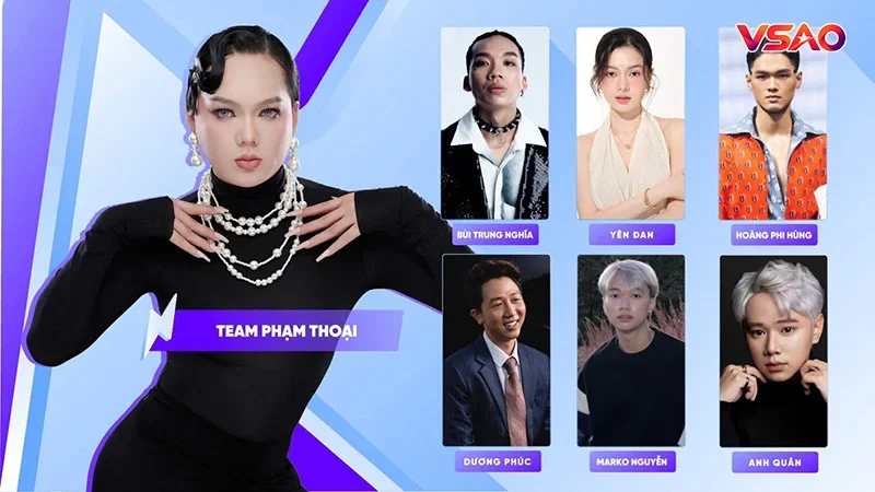 Phạm Thoại trong chương trình Ngôi sao chốt đơn