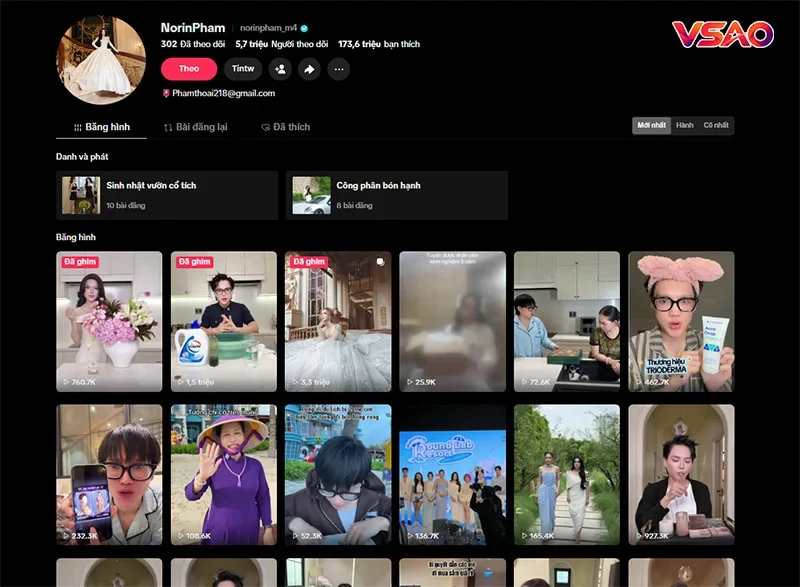 Kênh chính thức Phạm Thoại - TikTok