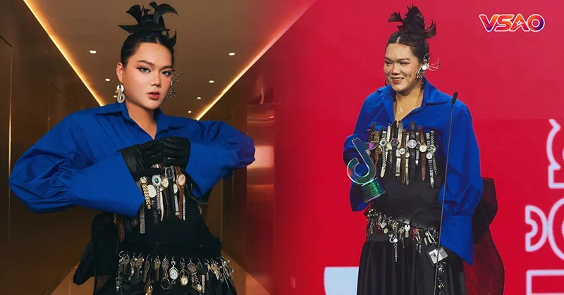 Phạm Thoại tại TikTok Awards Việt Nam 2024