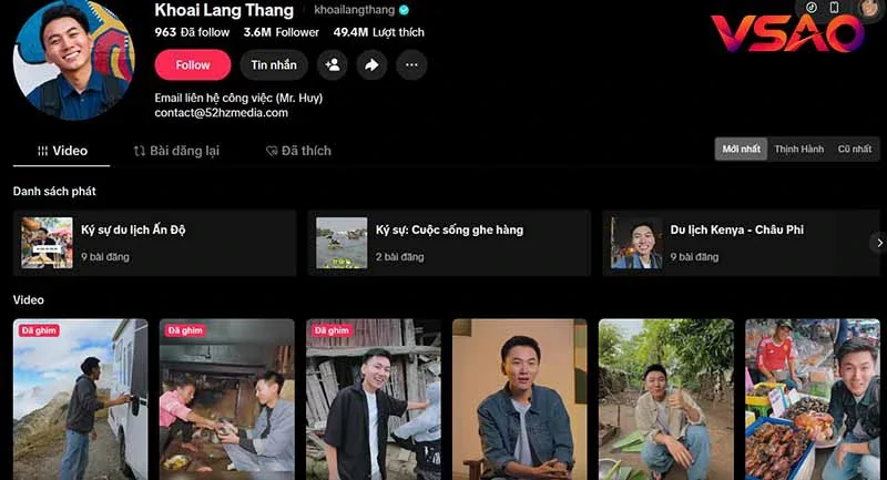 Khoai Lang Thang là ai? Tiểu sử và hành trình sự nghiệp