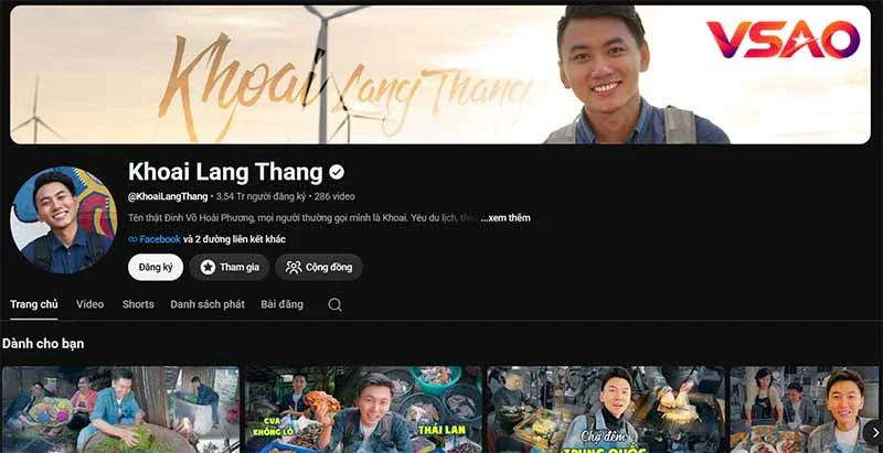 Khoai Lang Thang là ai? Tiểu sử và hành trình sự nghiệp