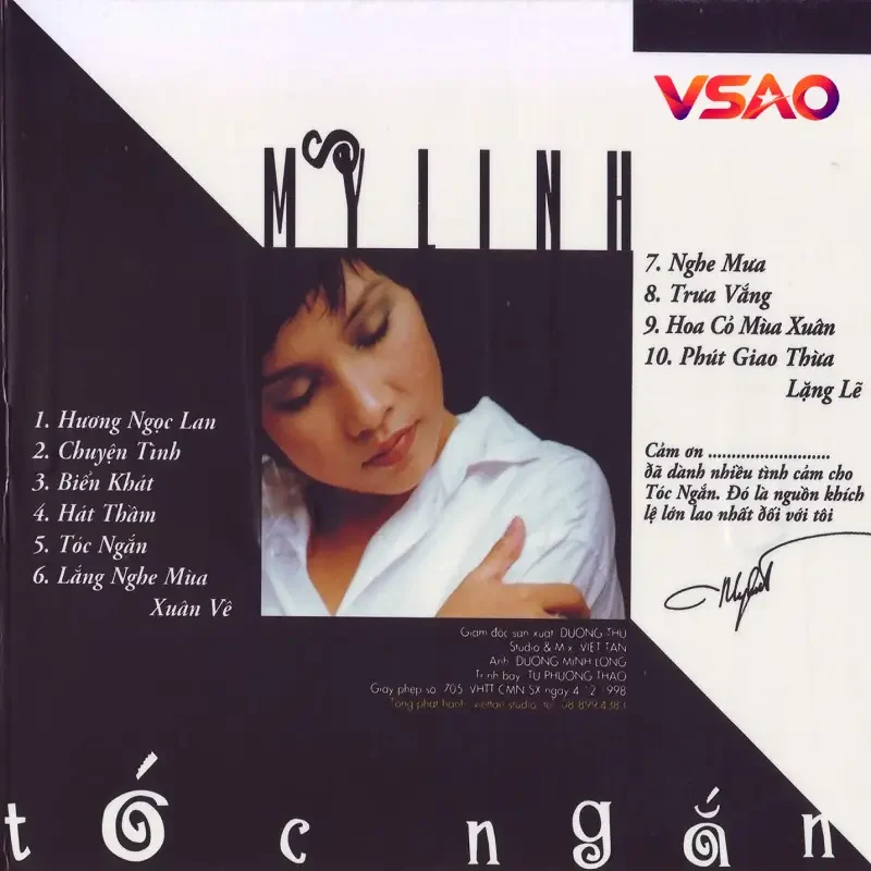 Album Tóc ngắn năm 1998
