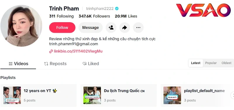 Trinh Phạm: Hồ sơ, lĩnh vực review và các kênh chính thức