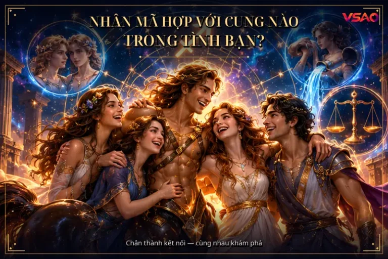 Nhân Mã hợp với cung nào trong tình bạn?