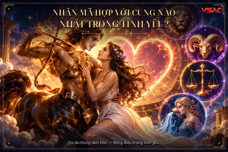 Nhân Mã hợp với cung nào nhất trong tình yêu?