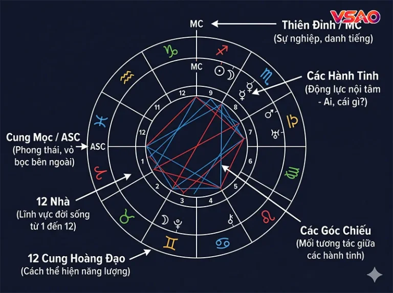 Bản đồ sao là gì? Hướng dẫn cách đọc chi tiết A-Z