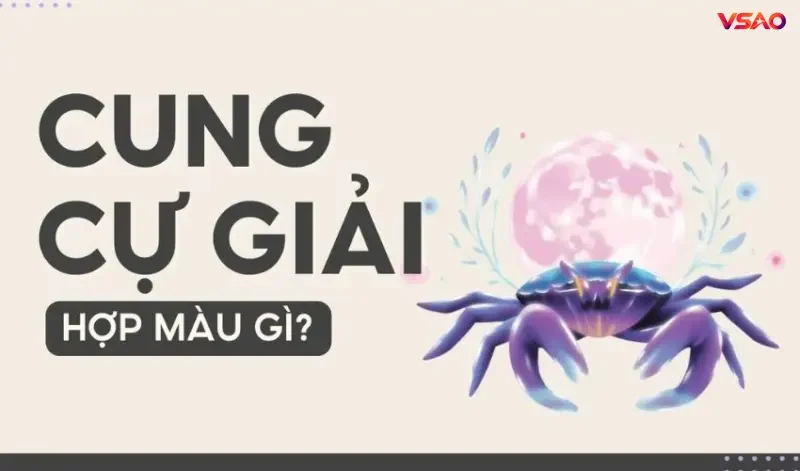 Cung Cự Giải hợp màu gì?