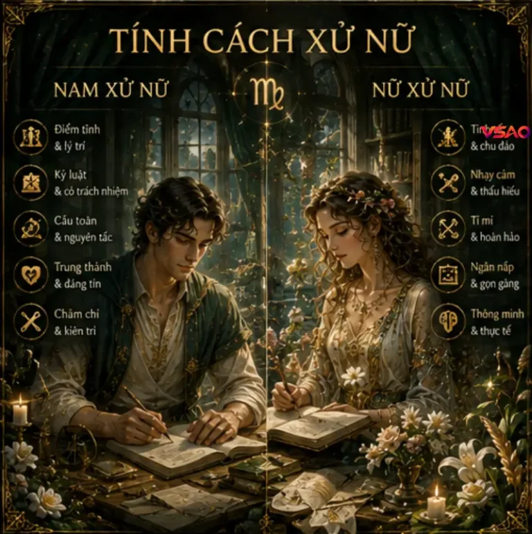 Tính cách Xử Nữ nam và nữ