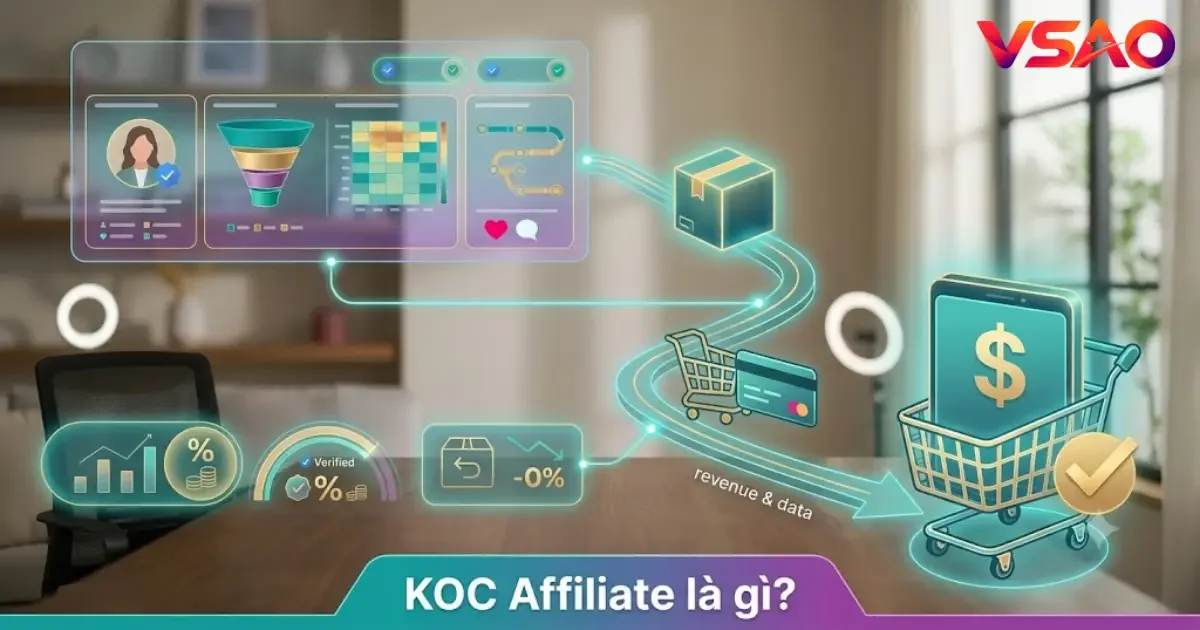 KOC Affiliate là gì? Quy trình giới thiệu sản phẩm và nhận hoa hồng