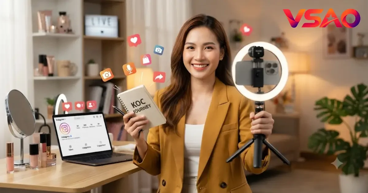 Muốn làm KOC cần gì? Kỹ năng, nền tảng và nguyên tắc bắt đầu