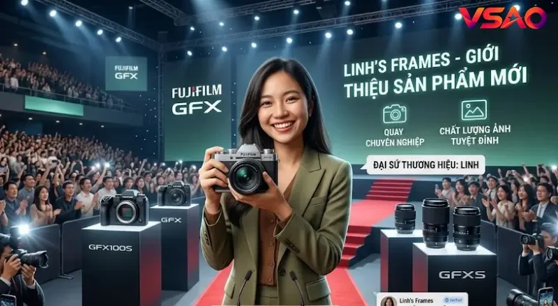 Macro Influencer xuất hiện tại sự kiện ra mắt sản phẩm lớn