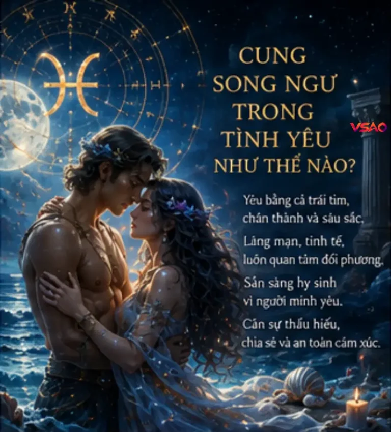 Cung Song Ngư trong tình yêu như thế nào?