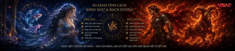 So sánh tính cách Song Ngư và Bạch Dương sinh tháng 3