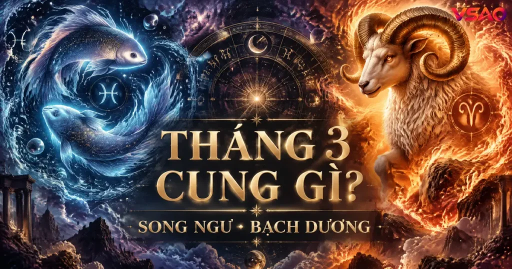 Tháng 3 cung gì? Cách xác định cung hoàng đạo theo ngày sinh