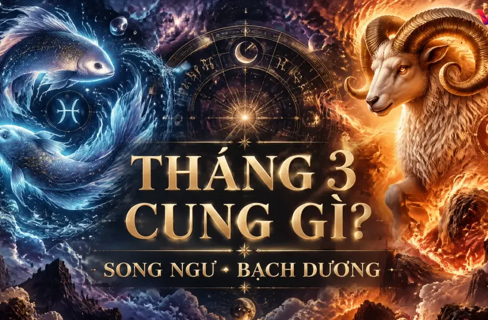 Tháng 3 cung gì? Cách xác định cung hoàng đạo theo ngày sinh