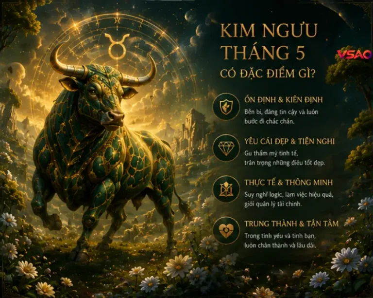 Kim Ngưu tháng 5 có đặc điểm gì?