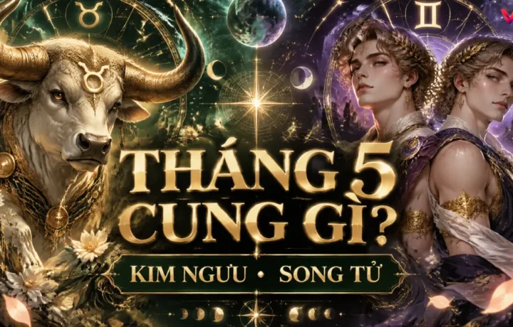 Tháng 5 cung gì? Cách xác định cung hoàng đạo theo ngày sinh