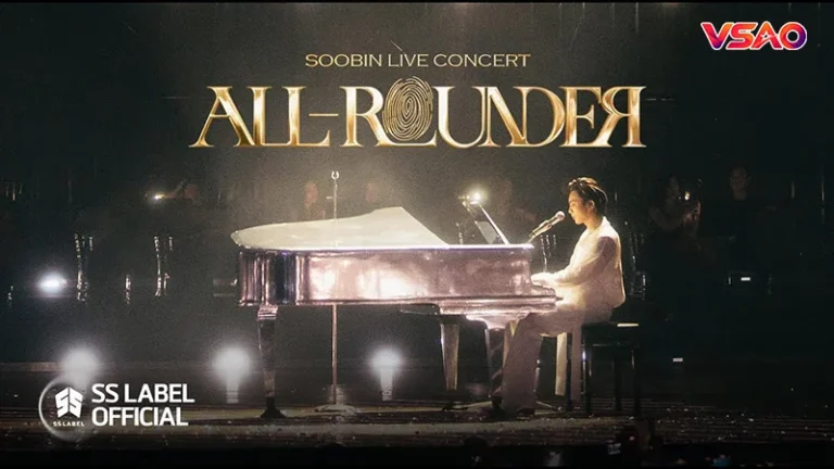 SOOBIN trình diễn trên sân khấu concert All-Rounder năm 2025